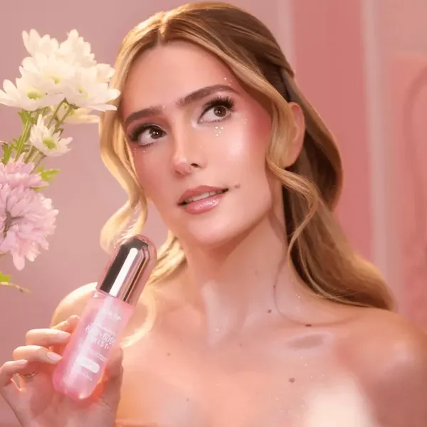 1 - Fragancia Shimmer Hair Mas Body Mist Pink Up