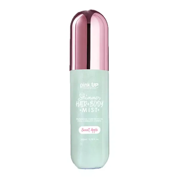 8 - Fragancia Shimmer Hair Mas Body Mist Pink Up