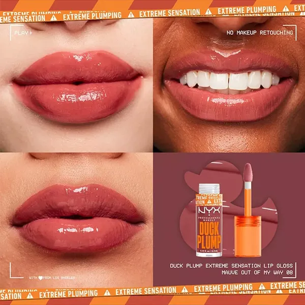 4 - Brillo Voluminizador Duck Plump Nyx