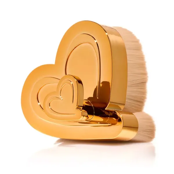1 - Brocha Body Brush en Forma de Corazón para Cuerpo