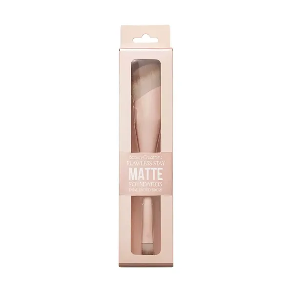 1 - Brocha Dual Flawless Stay Foundation para Maquillaje