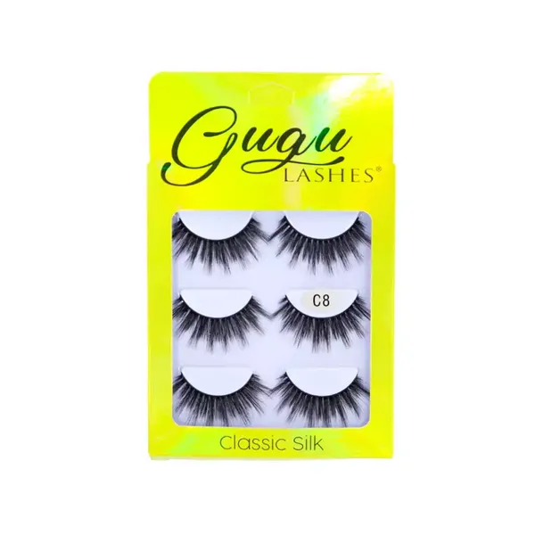 7 - Cartera de Pestañas Classic Silk Gugu Lashes