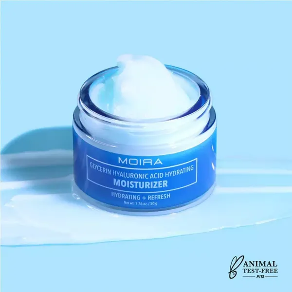 2 - Crema Hidratante Glycerin Hyaluronic Acid Moira
