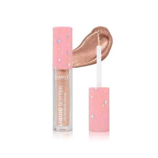 1 - Delineador Líquido Glitter Saniye
