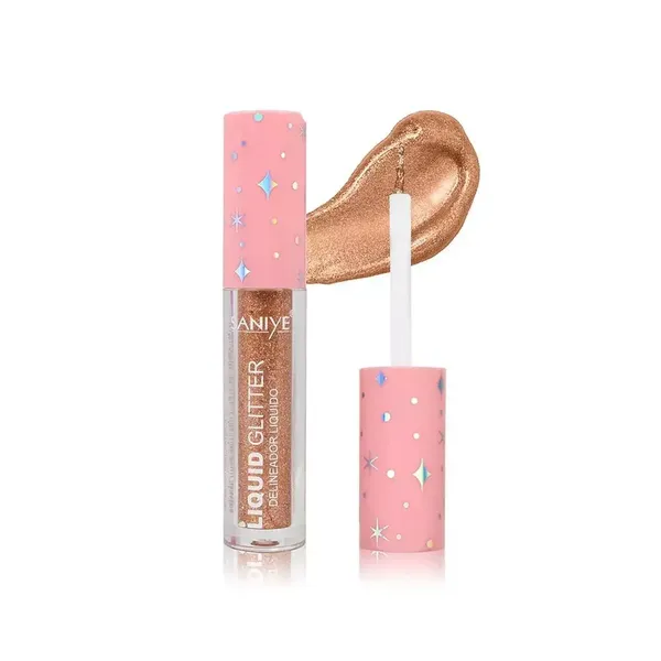 5 - Delineador Líquido Glitter Saniye