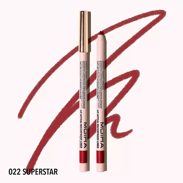 2 - Delineador de Labios Appeal Waterproof Moira