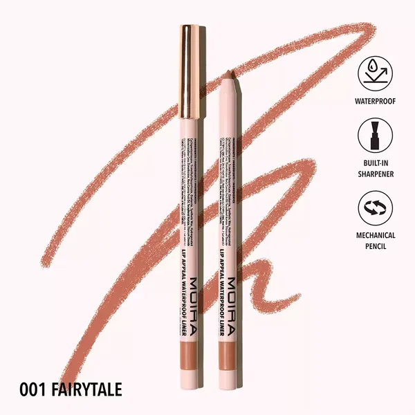 5 - Delineador de Labios Appeal Waterproof Moira