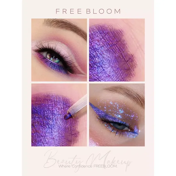 7 - Delineador en Gel Luminous Color Changing