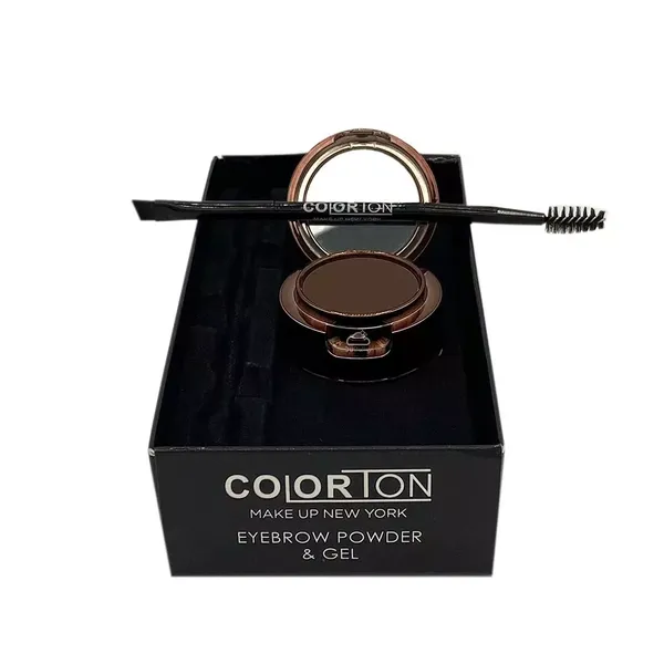 1 - Delineador en Gel y Sombra para Cejas Colorton