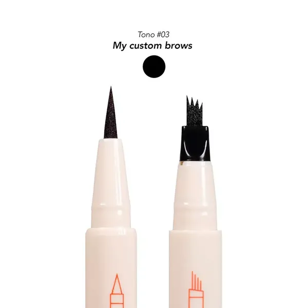 3 - Delineador en Plumín para Cejas My Custom Brows