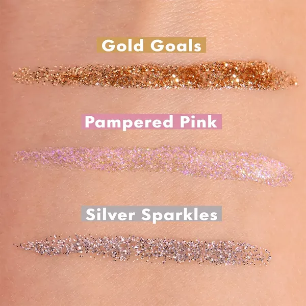 2 - Delineador Líquido Glitter Liner L.A. Girl
