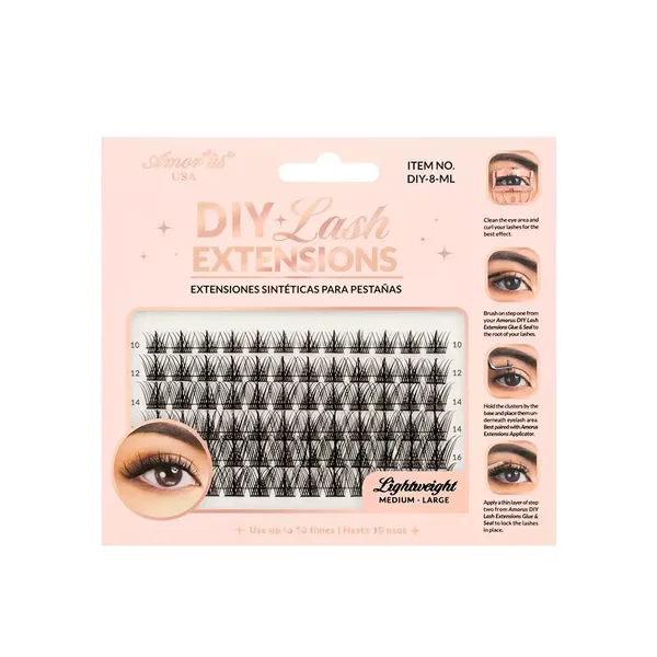 1 - Extensiones para Pestañas DIY Lash Extensions ML Amor Us