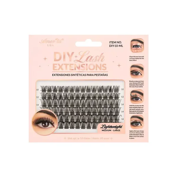 3 - Extensiones para Pestañas DIY Lash Extensions ML Amor Us