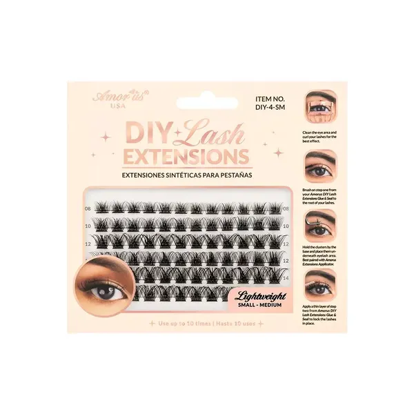9 - Extensiones para Pestañas DIY Lash Extensions SM Amor Us