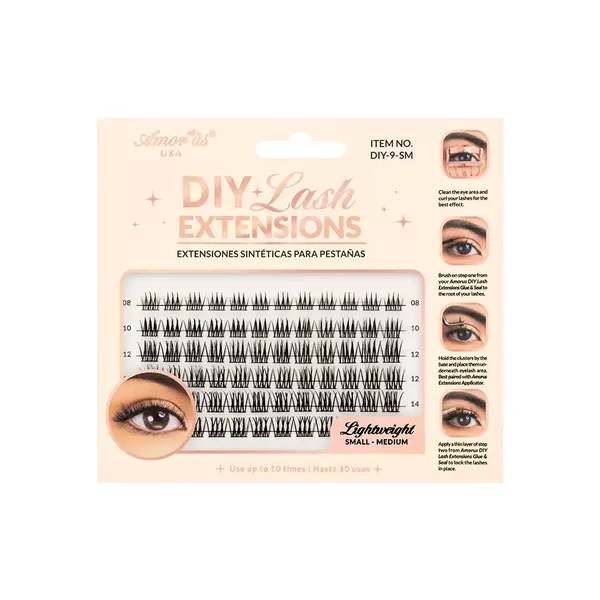 2 - Extensiones para Pestañas DIY Lash Extensions SM Amor Us