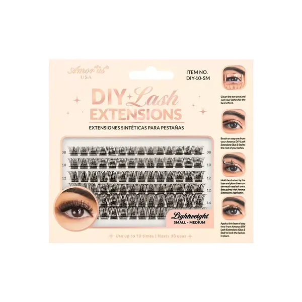 7 - Extensiones para Pestañas DIY Lash Extensions SM Amor Us