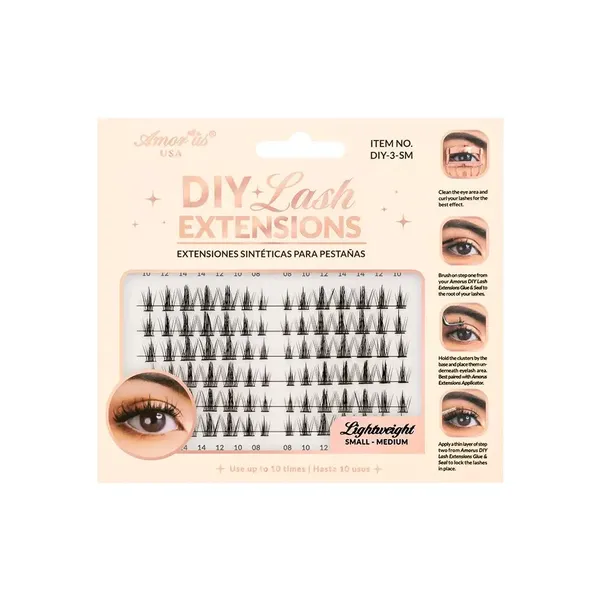 8 - Extensiones para Pestañas DIY Lash Extensions SM Amor Us