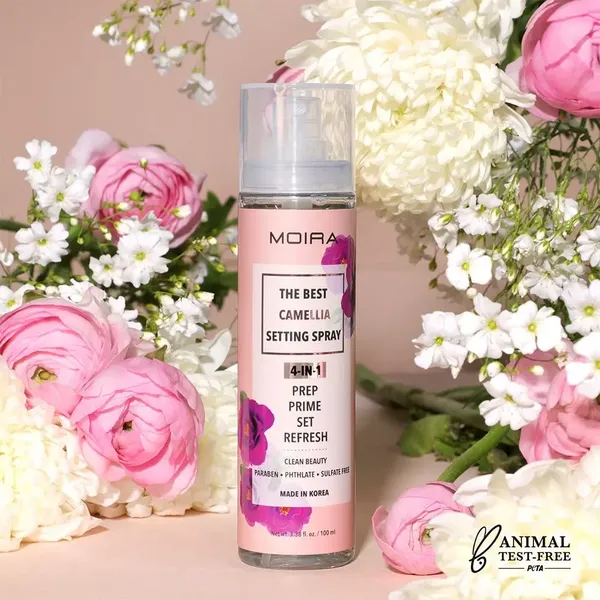 3 - Fijador The Best 4 en 1 Setting Spray MOIRA