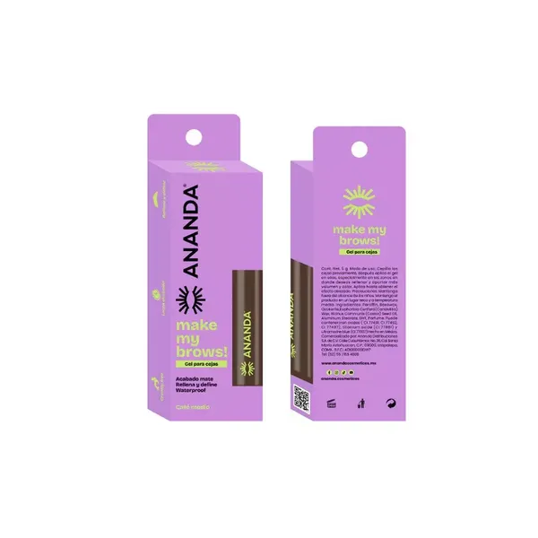 2 - Gel con Color para Cejas Ananda