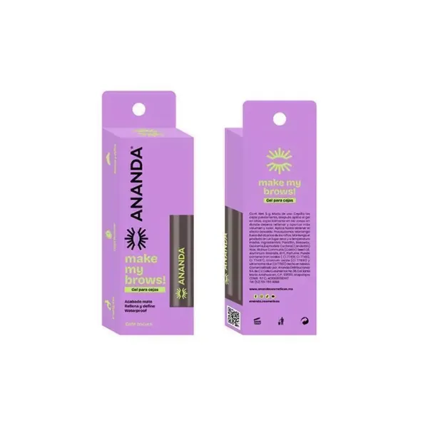 4 - Gel con Color para Cejas Ananda