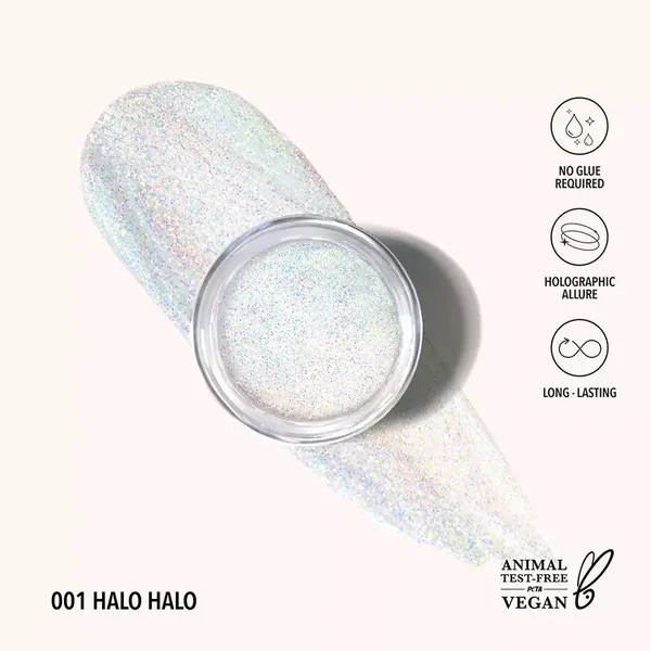 1 - Glitter en Gel Hologram Moira