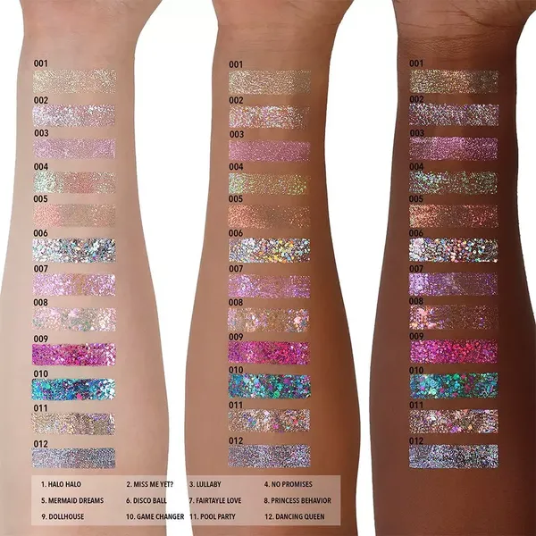 2 - Glitter en Gel Hologram Moira