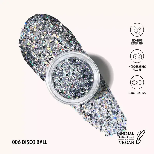 8 - Glitter en Gel Hologram Moira