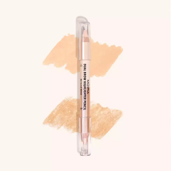 1 - Iluminador de Cejas Dual Mate y Brillante