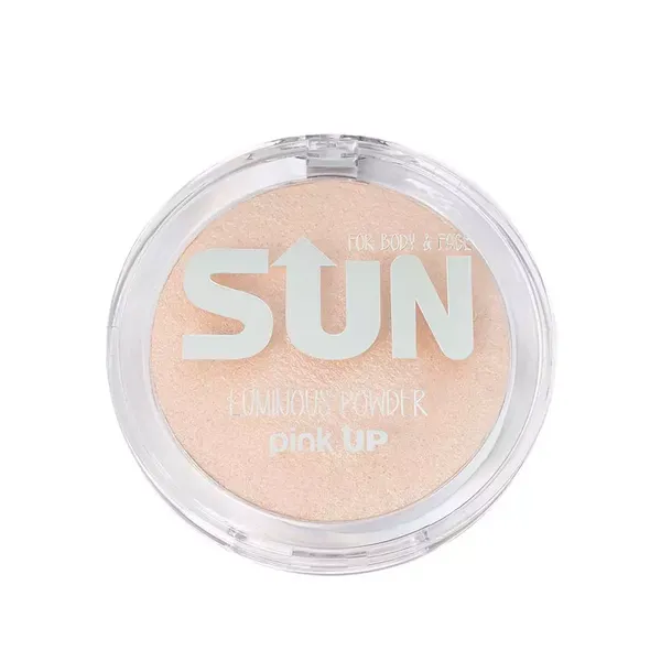 4 - Iluminador Sun para Cara y Cuerpo Pink Up
