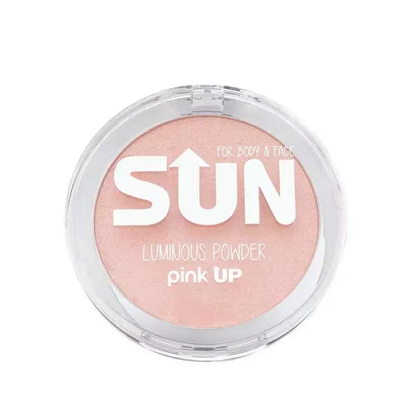 7 - Iluminador Sun para Cara y Cuerpo Pink Up