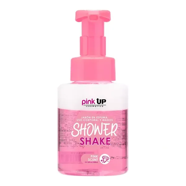 2 - Jabón Shower Shake Pink Up En Espuma