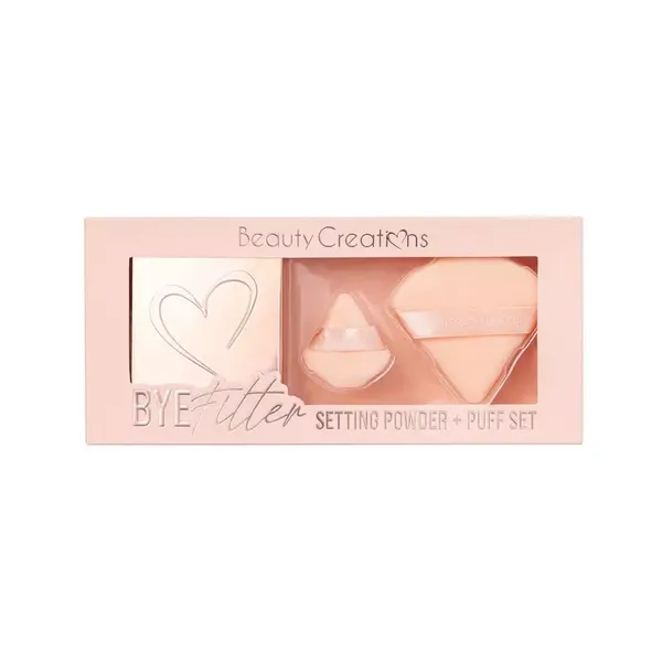1 - Kit Bye Filter Beauty Creations Polvo y Esponjas