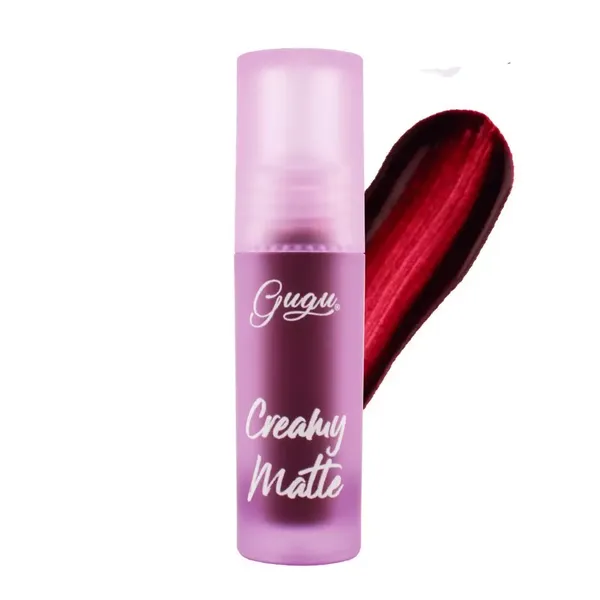 9 - Labial Creamy Matte Gugu Lashes Líquido