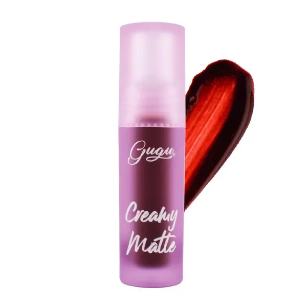 8 - Labial Creamy Matte Gugu Lashes Líquido