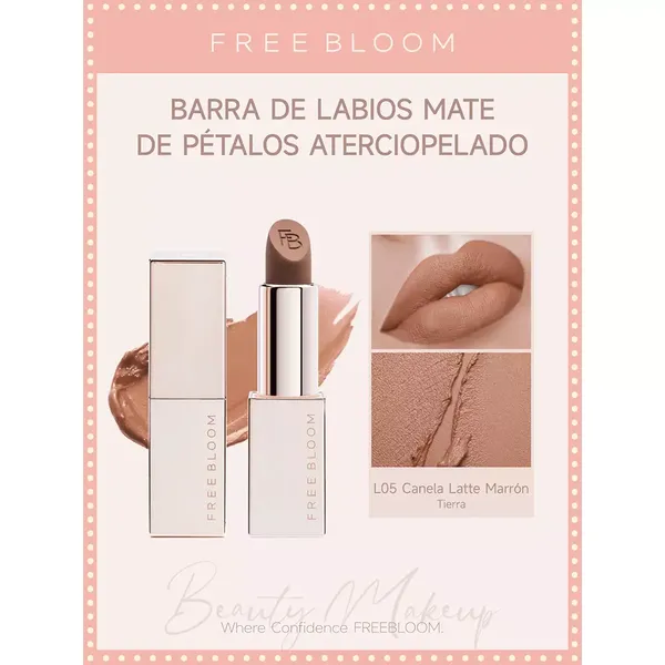 10 - Labial en Barra Velvet Petal Free Bloom