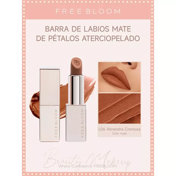 12 - Labial en Barra Velvet Petal Free Bloom