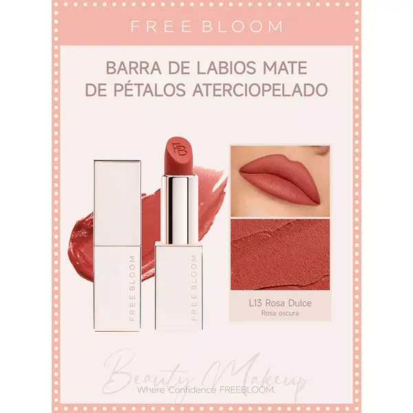 14 - Labial en Barra Velvet Petal Free Bloom