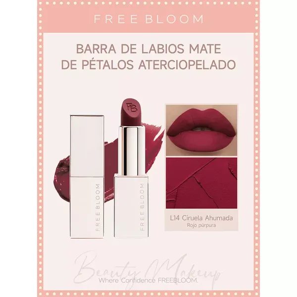 16 - Labial en Barra Velvet Petal Free Bloom