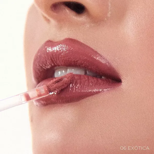 11 - Labial Glassting Adara Cosméticos
