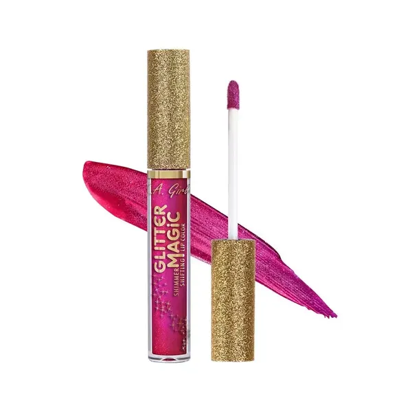 3 - Labial Glitter Magic LA Girl Líquido Brillante