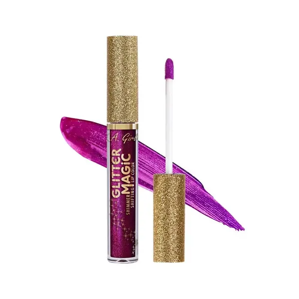 5 - Labial Glitter Magic LA Girl Líquido Brillante