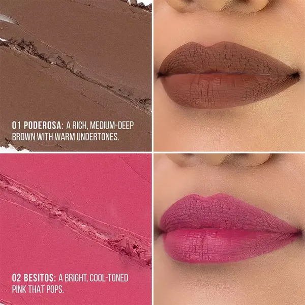 2 - Labial Matte Locked In Place