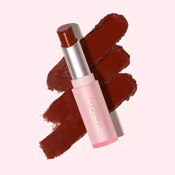 9 - Labial Signature Lipstick Moira Bálsamo y Brillo