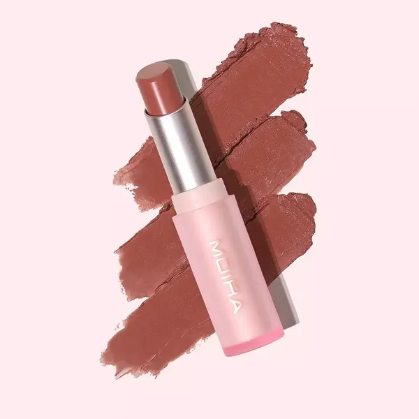 2 - Labial Signature Lipstick Moira Bálsamo y Brillo