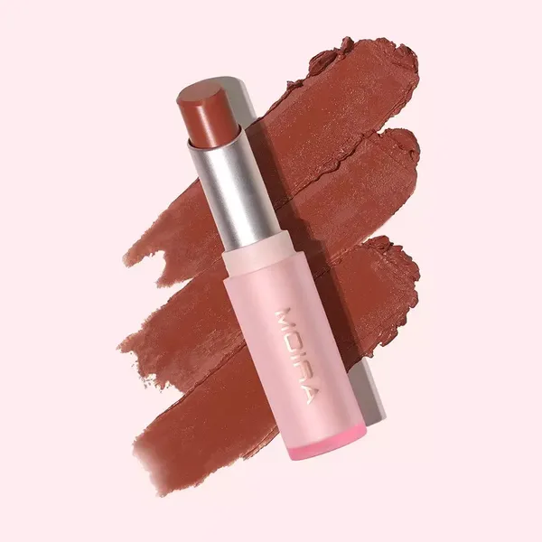 3 - Labial Signature Lipstick Moira Bálsamo y Brillo