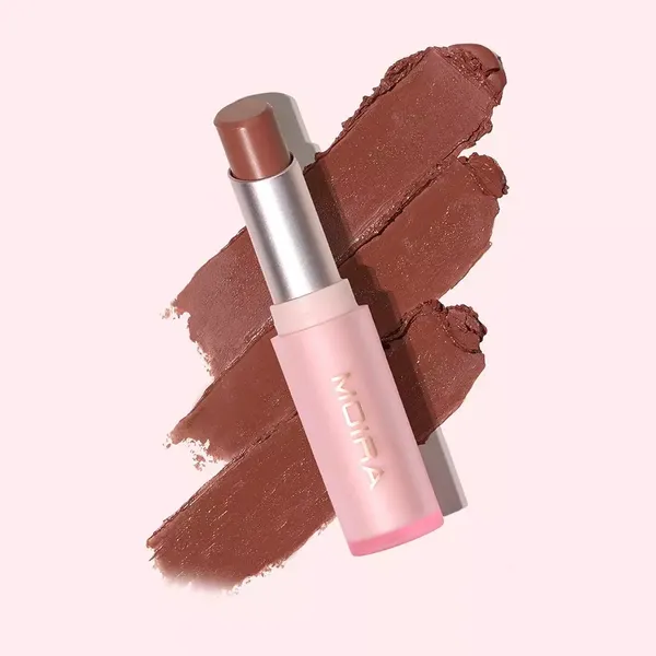 4 - Labial Signature Lipstick Moira Bálsamo y Brillo