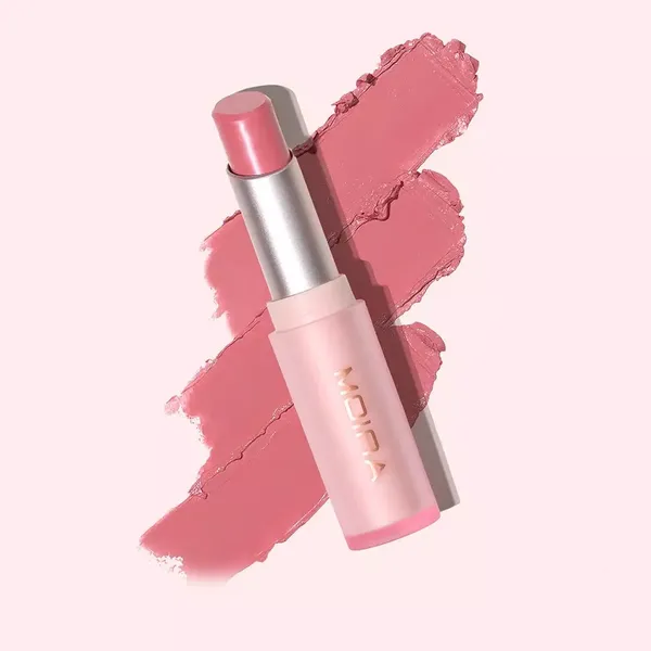 5 - Labial Signature Lipstick Moira Bálsamo y Brillo