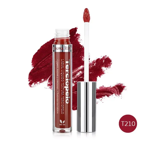 10 - Labial Terciopelo Ayvanna Rêver Líquido Suave