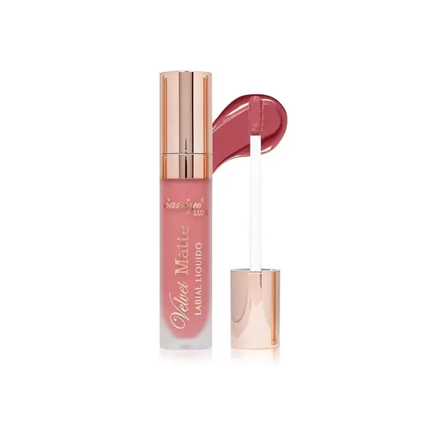 9 - Labial Velvet Matte Saniye Líquido Mate
