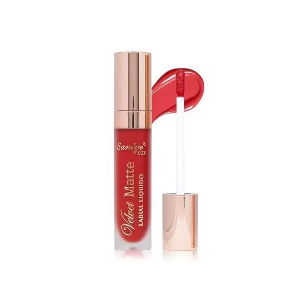2 - Labial Velvet Matte Saniye Líquido Mate